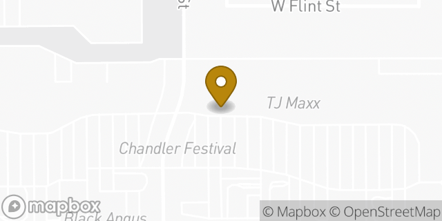 Map showing the location of Amazon Locker - Negotiation in Chandler, AZ 85224