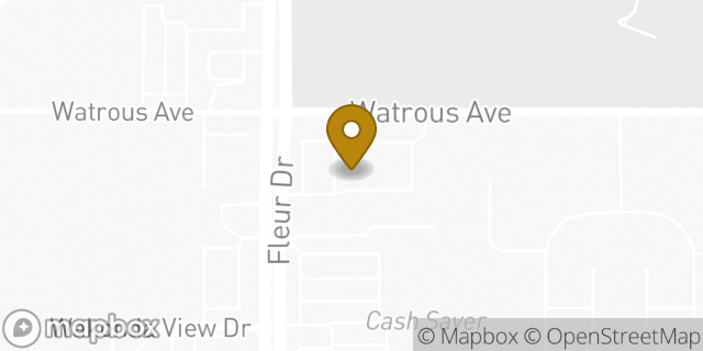 Map showing the location of Amazon Locker - Chaise in Des Moines, IA 50321
