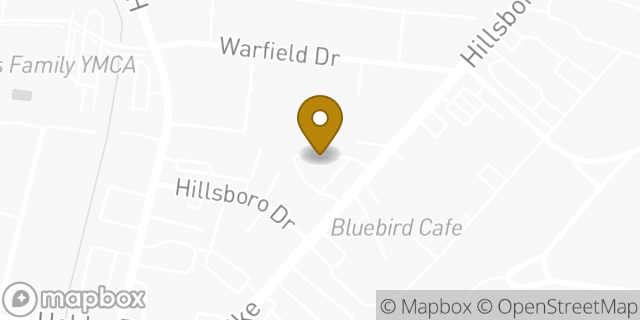 Map showing the location of Regions Bank in Nashville, TN 37215