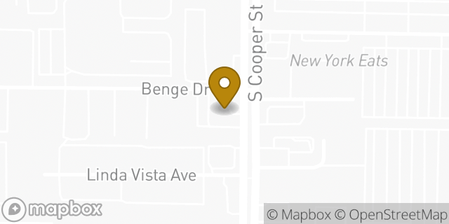 Map showing the location of Amazon Locker - Shame in Arlington, TX 76013
