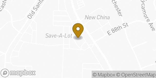 Map showing the location of Bank of America Drive-Thru ATM | Loma Vista in Kansas City, MO 64138