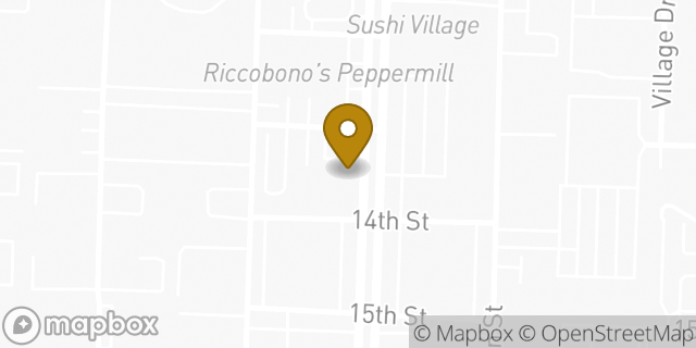 Map showing the location of Amazon Locker - Courage in Metairie, LA 70002