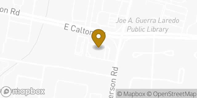 Map showing the location of CVS Pharmacy in Laredo, TX 78041