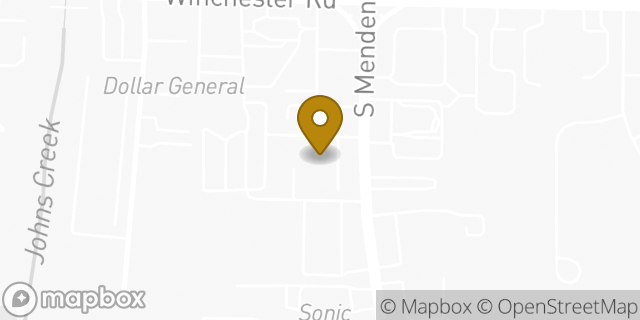 Map showing the location of Subway in Memphis, TN 38115