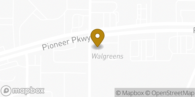 Map showing the location of Walgreens in Arlington, TX 76010