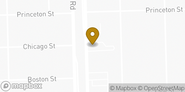 Map showing the location of The American Legion in Dearborn, MI 48124