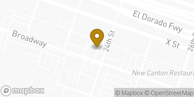 Map showing the location of McDonald's in Sacramento, CA 95818