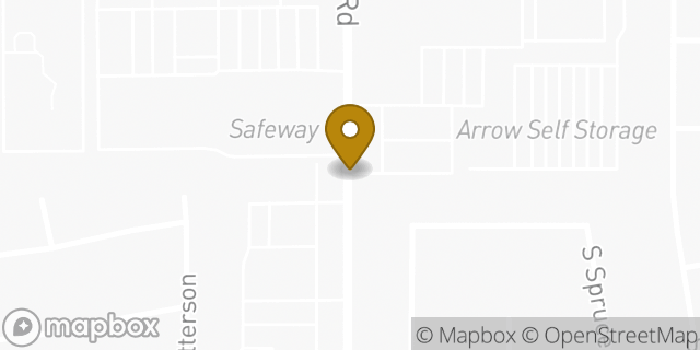 Map showing the location of Alma School KinderCare in Mesa, AZ 85210
