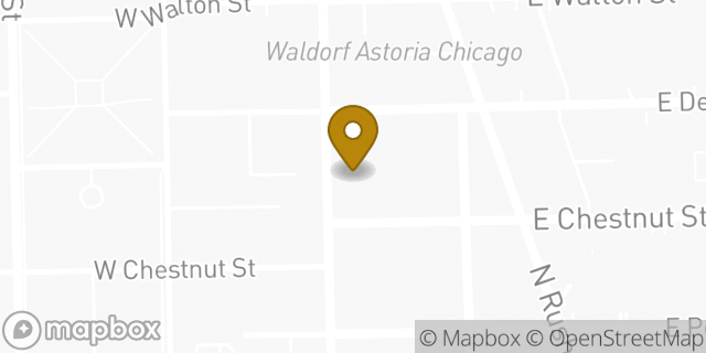 Map showing the location of Amazon Locker - Smell in Chicago, IL 60610