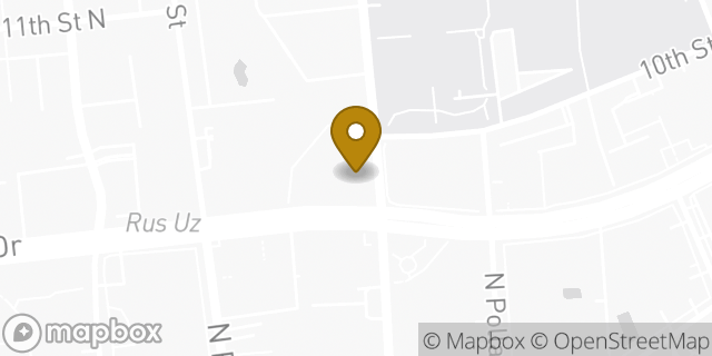 Map showing the location of Bright Horizons at Ballston in Arlington, VA 22203