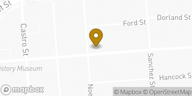 Map showing the location of Citibank ATM in San Francisco, CA 94114