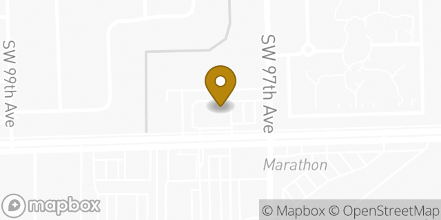 Map showing the location of Walgreens in Miami, FL 33165