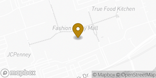 Map showing the location of Levi's Store in San Diego, CA 92108