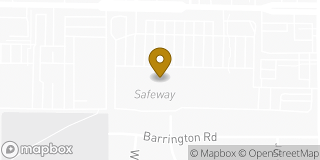 Map showing the location of Safeway in Sacramento, CA 95825