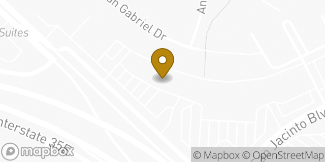 Map showing the location of Avis Car Rental in Denton, TX 76205