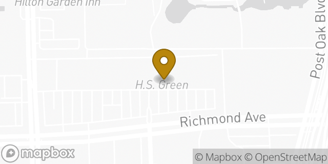 Map showing the location of The UPS Store in Houston, TX 77056