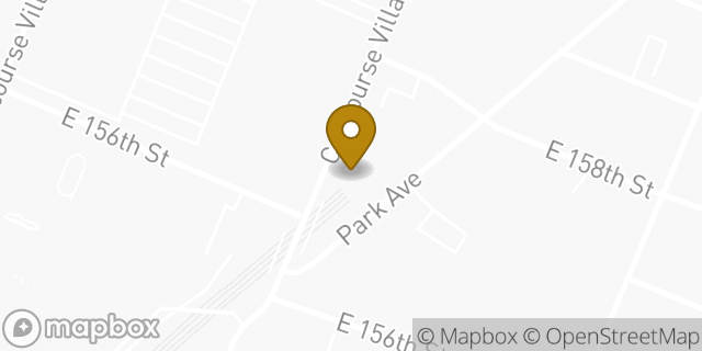 Map showing the location of Amazon Locker - Hamdaan in Bronx, NY 10451