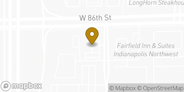Map showing the location of ATM Getgo in Indianapolis, IN