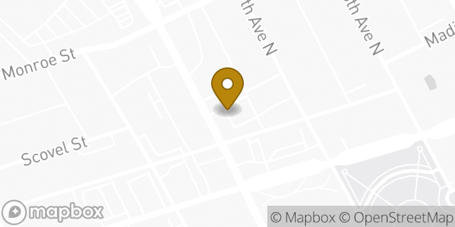 Map showing the location of Regions Bank in Nashville, TN 37208