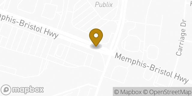 Map showing the location of ATM Walgreens in Nashville, TN 37221