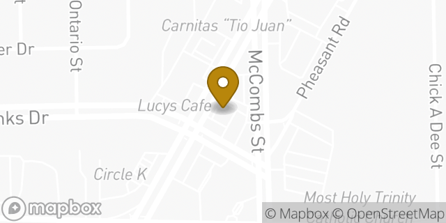 Map showing the location of Whataburger in El Paso, TX 79924