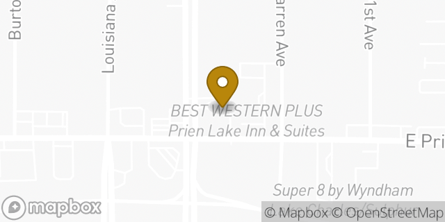 Map showing the location of Chase Mortgage in Lake Charles, LA 70601