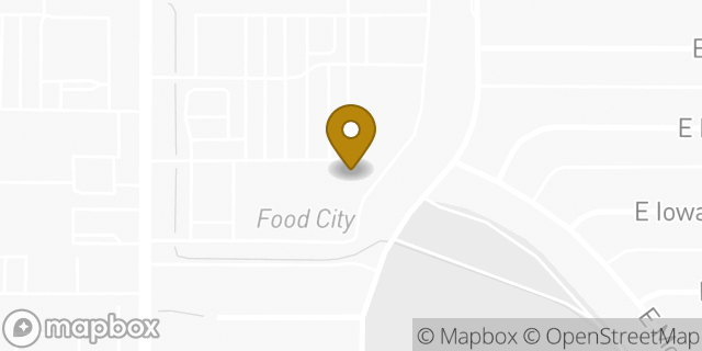 Map showing the location of The UPS Store in Tucson, AZ 85714