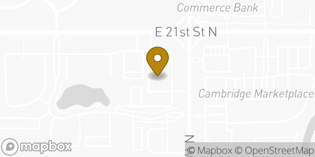 Map showing the location of ATM Walgreens in Wichita, KS