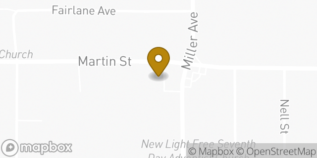 Map showing the location of Amazon Locker - Marijin in Fort Worth, TX 76119