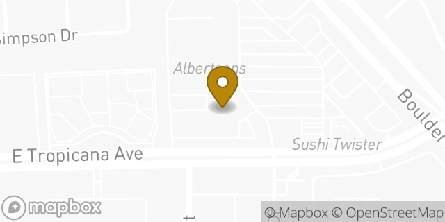Map showing the location of The UPS Store in Las Vegas, NV 89122