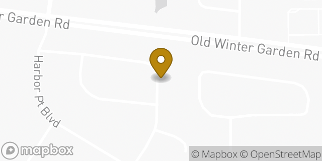 Map showing the location of The UPS Store in Orlando, FL 32818