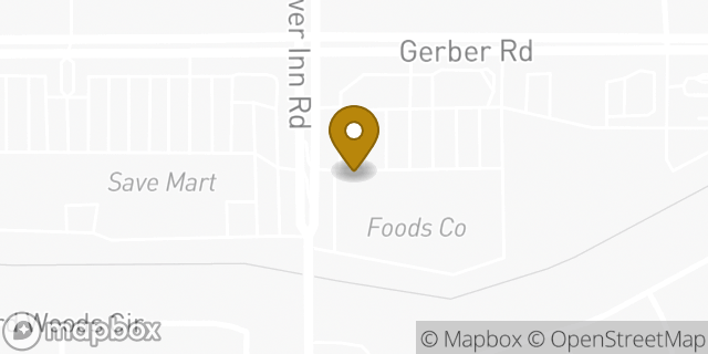 Map showing the location of Subway in Sacramento, CA 95828