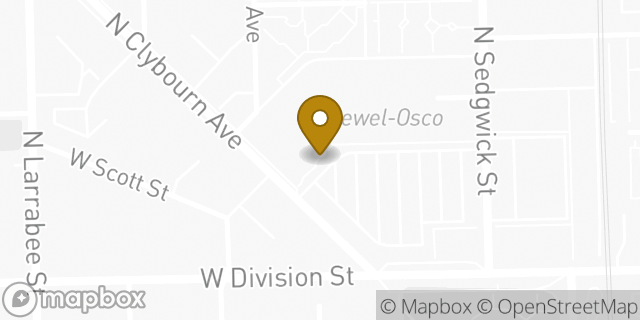 Map showing the location of The UPS Store in Chicago, IL 60610