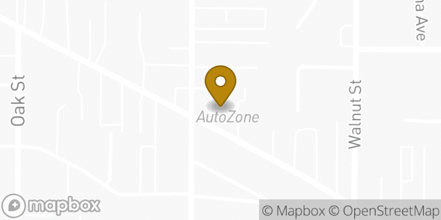 Map showing the location of AutoZone in Lomita, CA 90717