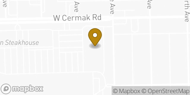 Map showing the location of FedEx ShipSite in Berwyn, IL 60402