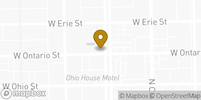 Map showing the location of Target in Chicago, IL 60654