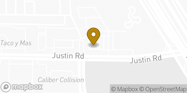 Map showing the location of McDonald's in Lewisville, TX 75077