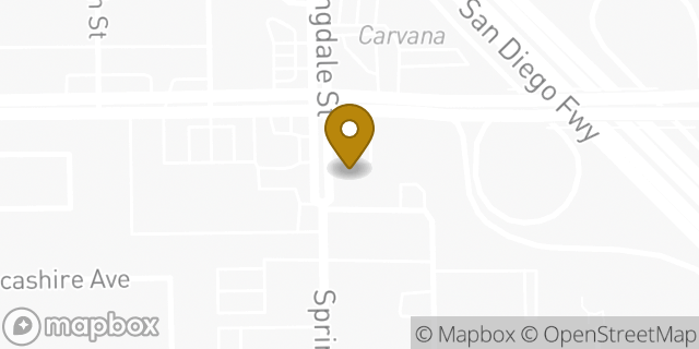 Map showing the location of Starbucks in Westminster, CA 92683