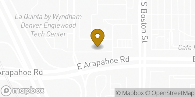 Map showing the location of ATM 7ELEVEN-FCTI in Englewood, CO