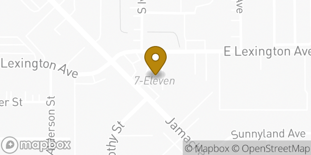 Map showing the location of Amazon Locker - Mia in El Cajon, CA 92019