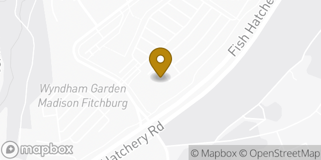 Map showing the location of Panera Bread in Fitchburg, WI 53711