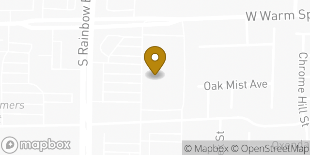 Map showing the location of Albertsons in Las Vegas, NV 89139