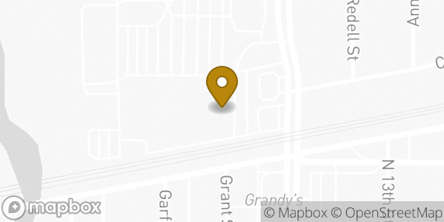 Map showing the location of Planet Fitness in Garland, TX 75042
