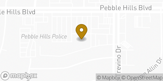 Map showing the location of Planet Fitness in El Paso, TX 79935