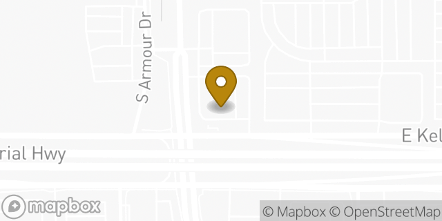 Map showing the location of LongHorn Steakhouse in Wichita, KS 67207