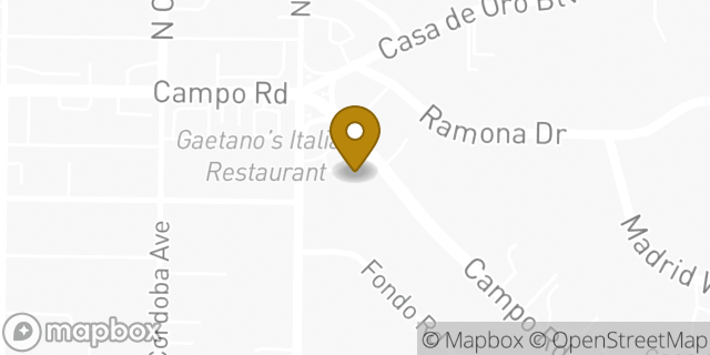 Map showing the location of 7-Eleven in Spring Valley, CA 91977