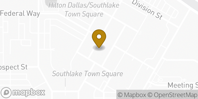 Map showing the location of Kendra Scott in Southlake, TX 76092