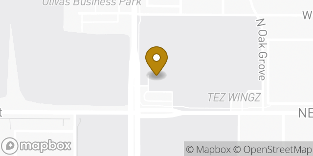 Map showing the location of Amazon Locker - Pew in Oklahoma City, OK 73110
