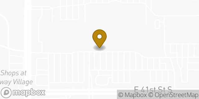 Map showing the location of Amazon Locker - Tiphaine in Tulsa, OK 74135