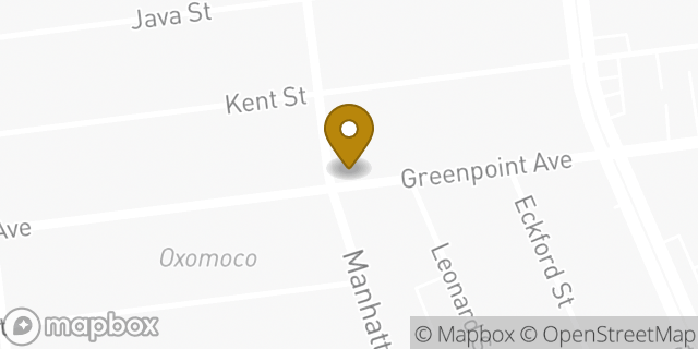 Map showing the location of McDonald's in Brooklyn, NY 11222
